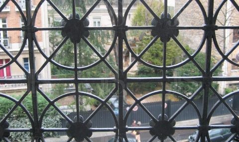 balustrade de balcon balustrade de balcon métallique à motif rond, JPS serrurier