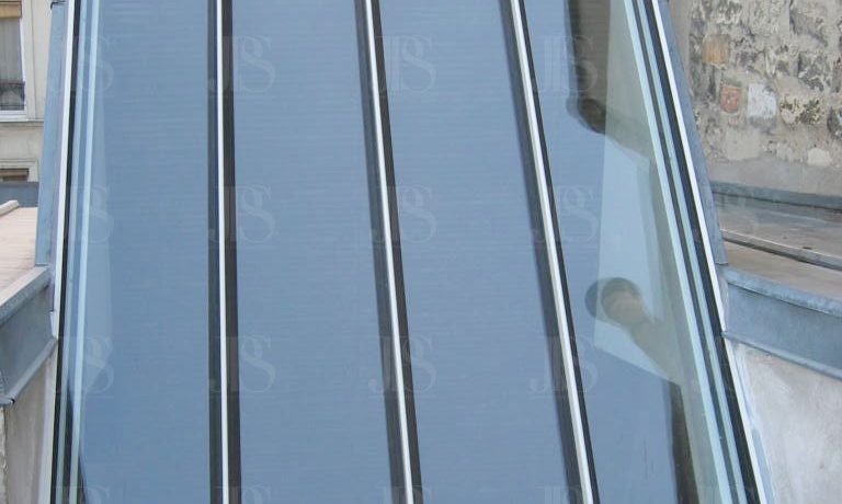 Toiture en verre toiture en verre sur mesure, vitrerie, JPS serrurier