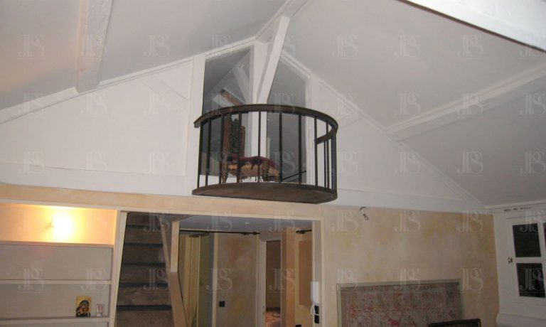 Balcon d'intérieur balcon d'intérieur en bois sur mesure, JPS serrurier