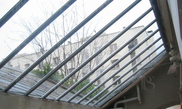 toiture en verre toit en verre sur mesure, JPS serrurier