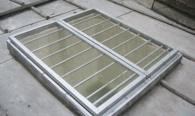 Toiture en verre toit en verre sur mesure bâtiment, JPS serrurier