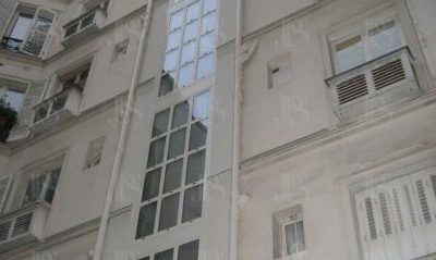 Façade de bâtiment en verre Façade extérieur en verre, JPS serrurier